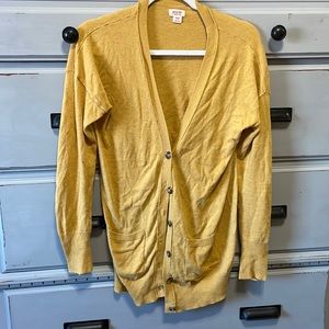 Women’s Mustard Cardigan